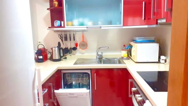 1 makuuhuone Huoneisto myytävänä paikassa Levante - Playa Fossa, Calpe / Calp mukana uima-altaan 
autotalli - 290 000 € (Ref: 9501822)