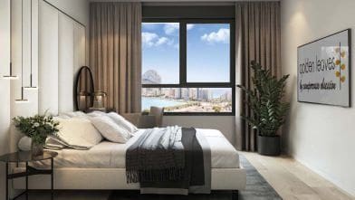 3 sovrum Lägenhet till salu i Calpe / Calp med pool garage - 565 000 € (Ref: 9535612)