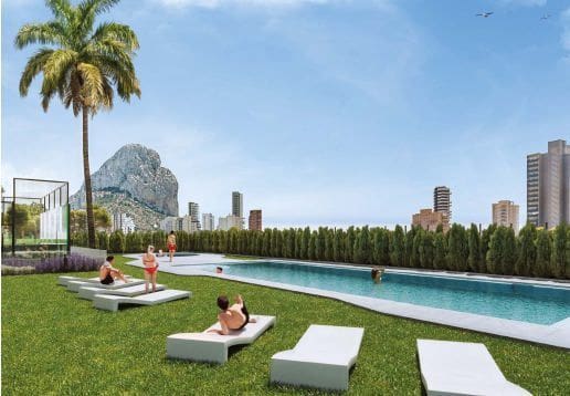 3 sovrum Lägenhet till salu i Calpe / Calp med pool garage - 565 000 € (Ref: 9535612)