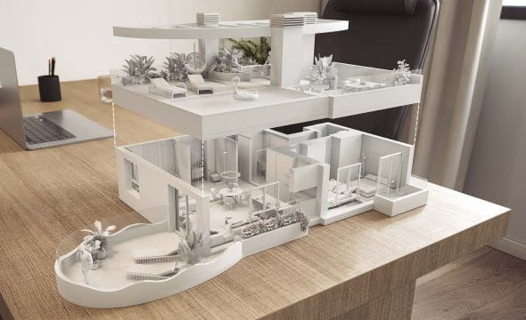 3 sovrum Lägenhet till salu i Calpe / Calp med pool garage - 565 000 € (Ref: 9535612)