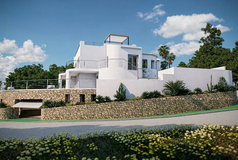 Chalet de 4 habitaciones en Altea en venta con piscina garaje - 2.190.000 € (Ref: 9658272)