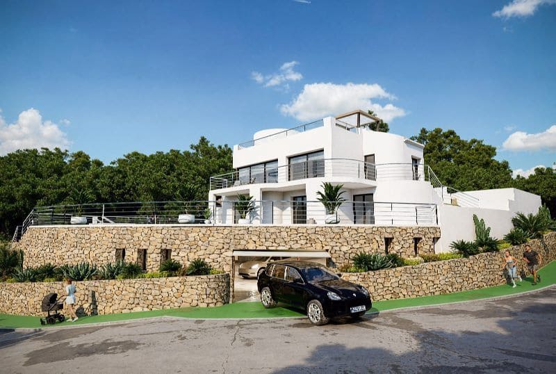 Chalet de 4 habitaciones en Altea en venta con piscina garaje - 2.190.000 € (Ref: 9658272)