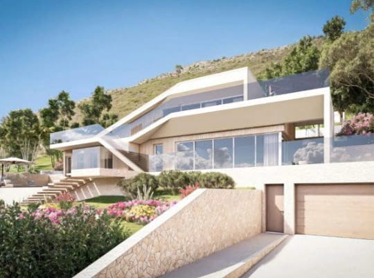 4 sypialnia Willa na sprzedaż w Javea / Xabia z basenem garażem - 1 900 000 € (Ref: 9737887)