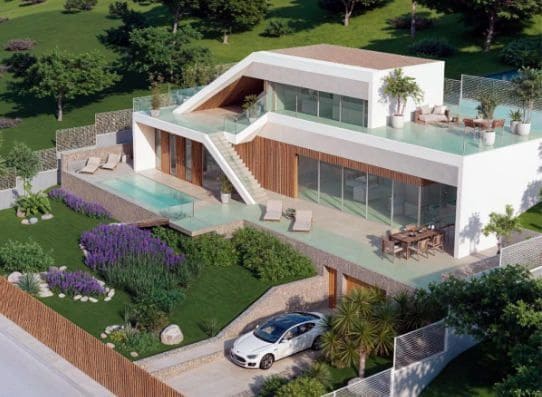 4 sypialnia Willa na sprzedaż w Javea / Xabia z basenem garażem - 1 900 000 € (Ref: 9737887)