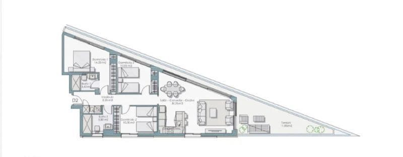3 soverom Leilighet til salgs i Denia med svømmebasseng - € 630 000 (Ref: 9895717)