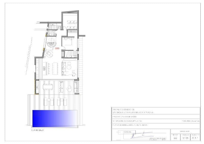 4 soverom Villa til salgs i Moraira med svømmebasseng garasje - € 2 300 000 (Ref: 9945071)