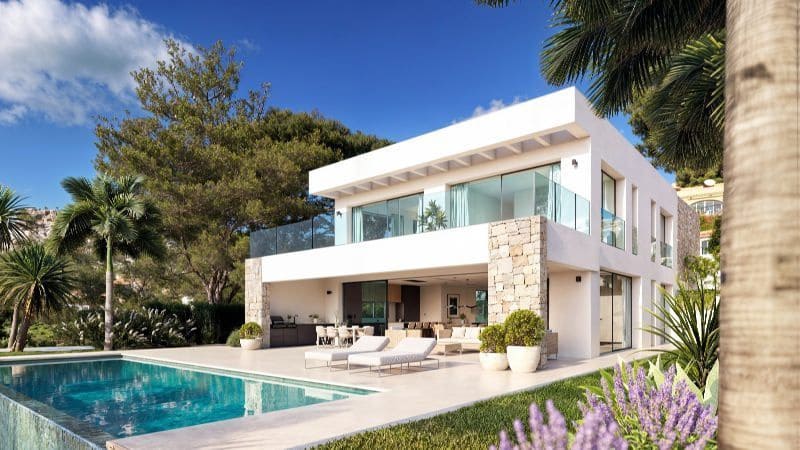 4 soverom Villa til salgs i Moraira med svømmebasseng garasje - € 2 300 000 (Ref: 9945071)
