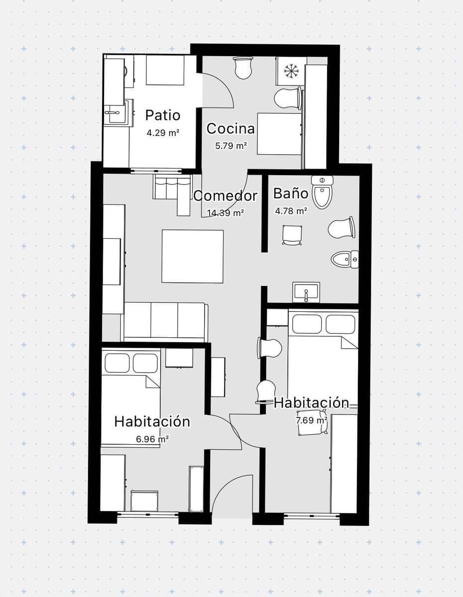 2 soveværelse Byhus til salg i Rojales - € 84.000 (Ref: 9794062)