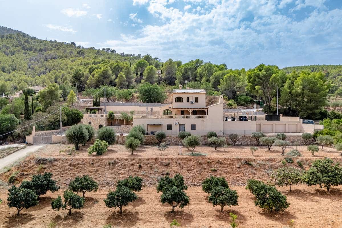 5 chambre Finca/Maison de Campagne à vendre à Benissa avec piscine - 1 400 000 € (Ref: 10016679)