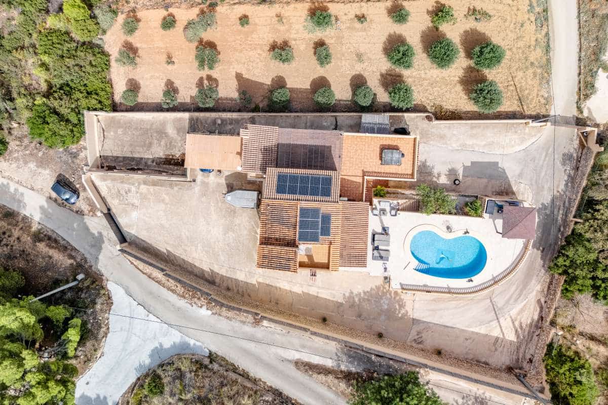 5 chambre Finca/Maison de Campagne à vendre à Benissa avec piscine - 1 400 000 € (Ref: 10016679)