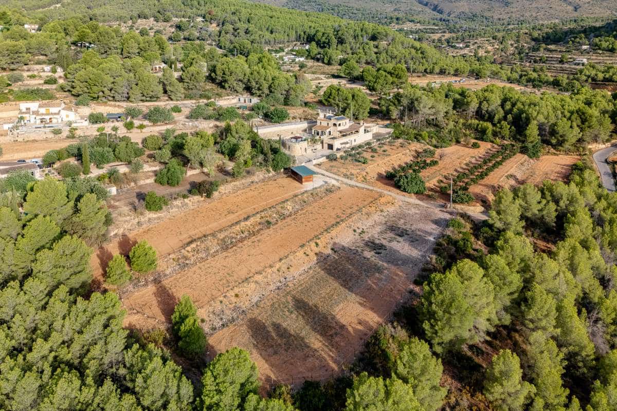 5 chambre Finca/Maison de Campagne à vendre à Benissa avec piscine - 1 400 000 € (Ref: 10016679)