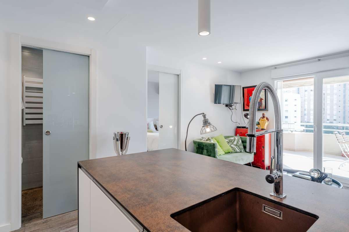 1 sovrum Lägenhet till salu i Calpe / Calp med pool - 290 000 € (Ref: 10179399)