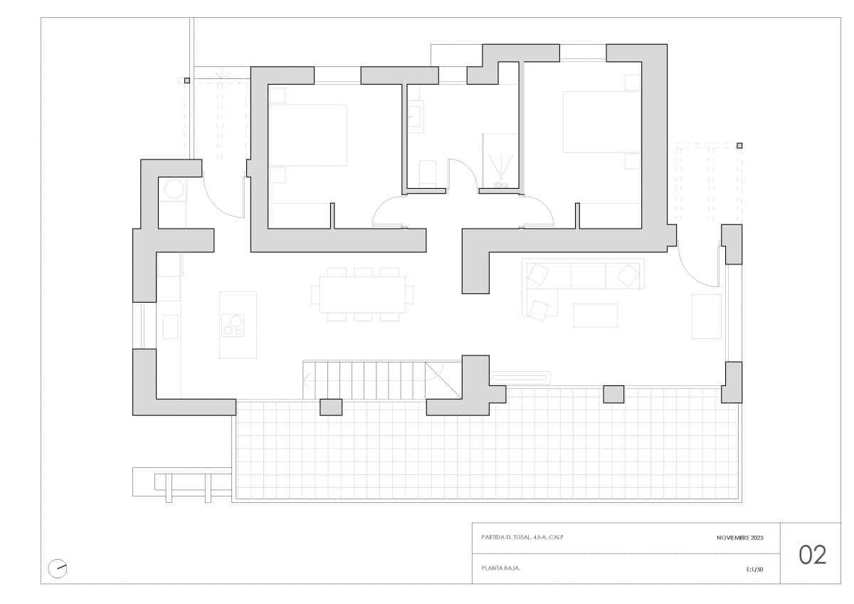 4 chambre Villa/Maison à vendre à Calpe / Calp - 1 149 000 € (Ref: 9135949)