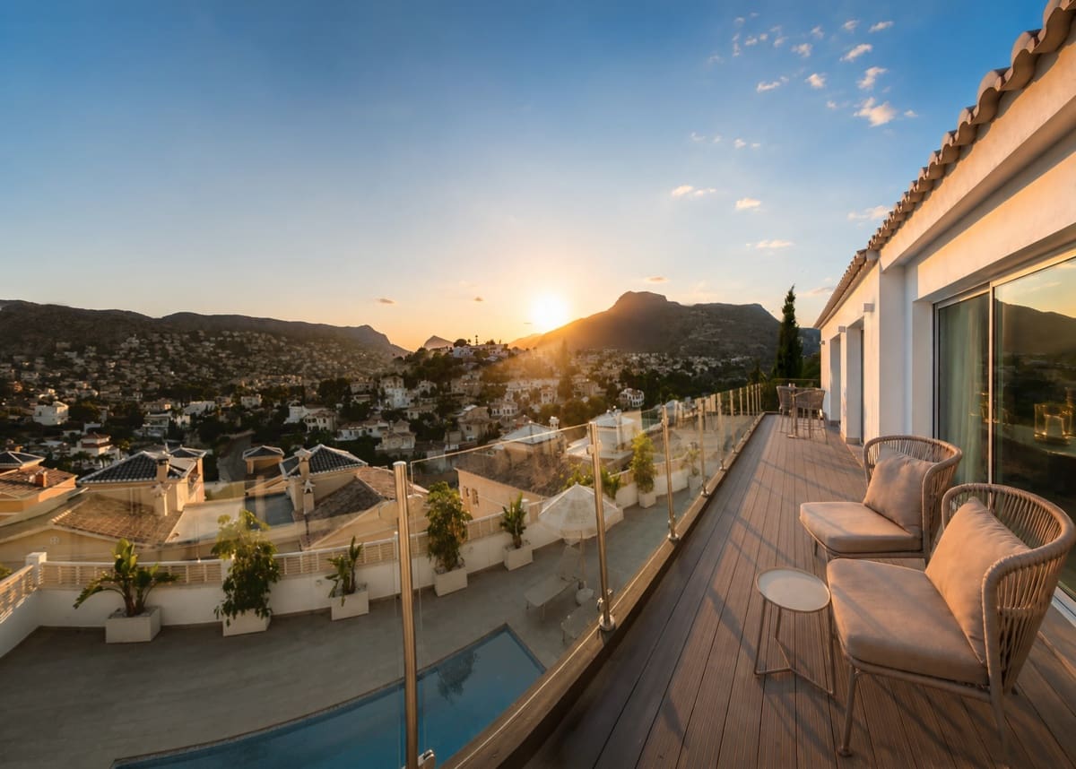 4 bedroom Villa for sale in Calpe / Calp with pool garage - € 1,099,000 (Ref: 9135949)