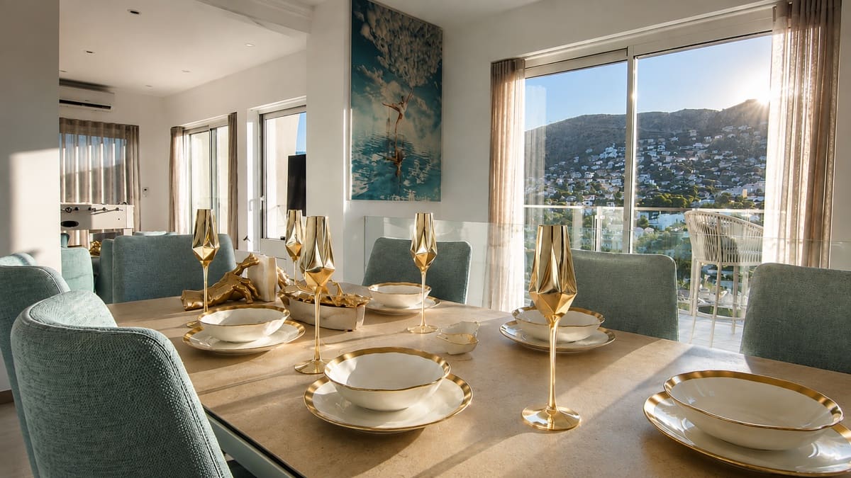 4 bedroom Villa for sale in Calpe / Calp with pool garage - € 1,099,000 (Ref: 9135949)