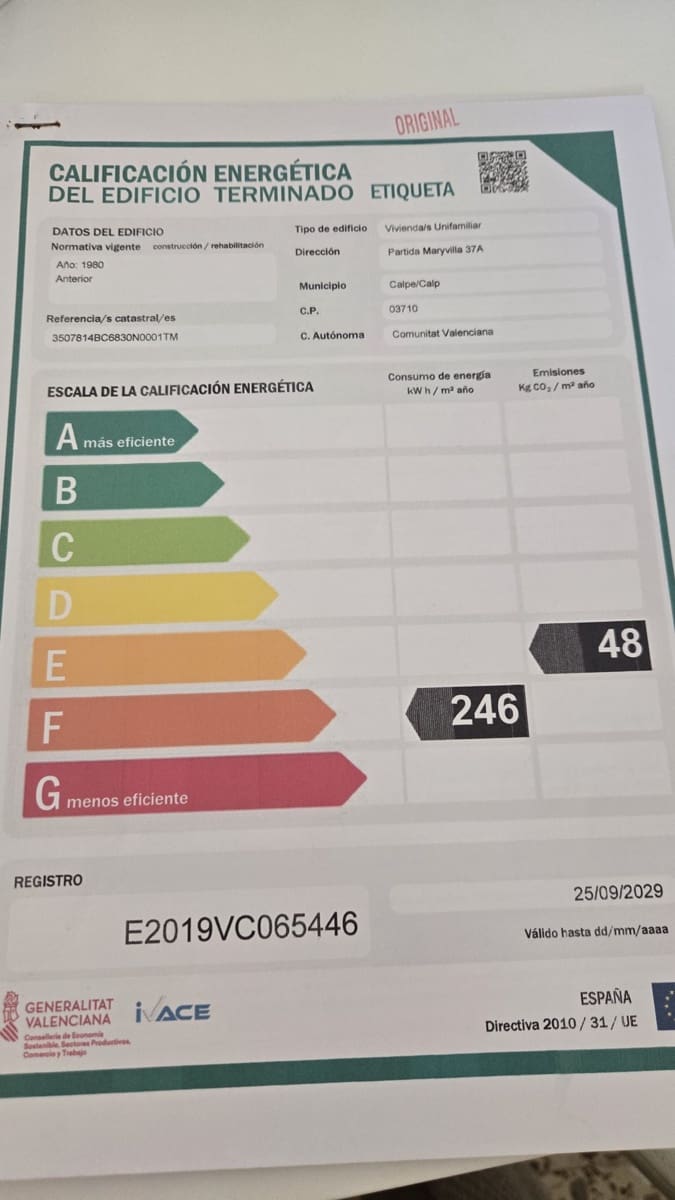 4 soveværelse Villa til salg i Calpe / Calp - € 590.000 (Ref: 9447200)