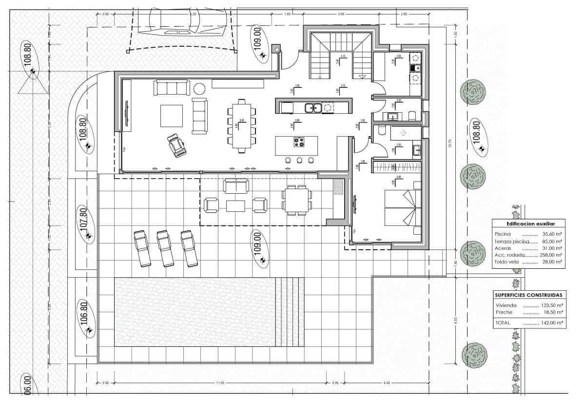 Chalet de 3 habitaciones en Calpe / Calp en venta - 1.135.000 € (Ref: 9451406)