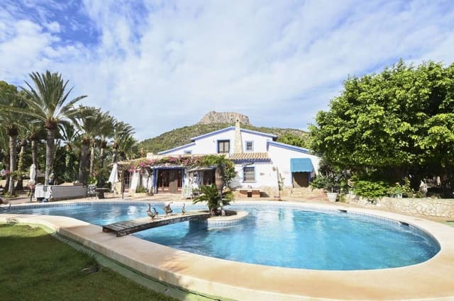4 quarto Quinta/Casa Rural para venda em Canuta, Calpe / Calp - 2 500 000 € (Ref: 9534996)