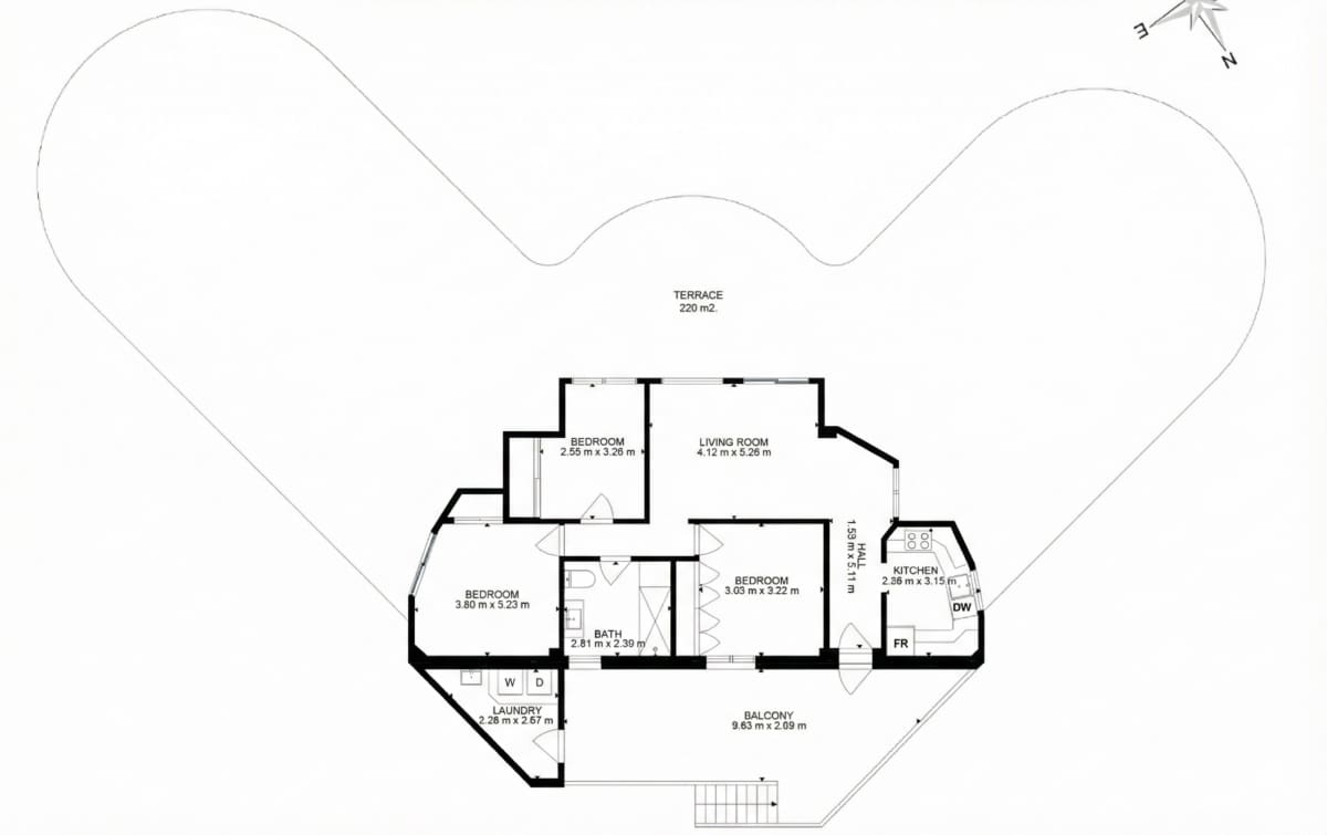 3 bedroom Apartment for sale in Benissa - € 295,000 (Ref: 9650452)