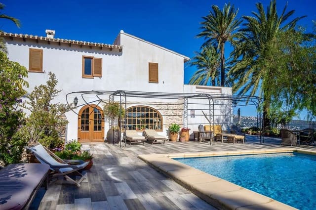 8 bedroom Finca/Country House for sale in Moraira, Teulada-Moraira - € 1,600,000 (Ref: 9713878)