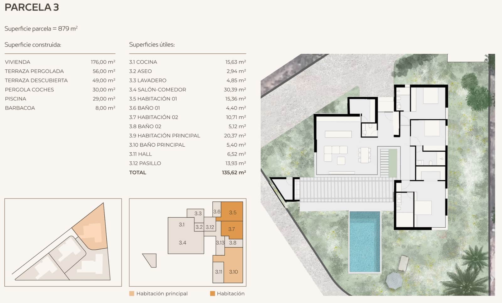 3 sovrum Villa till salu i Denia med pool garage - 1 150 000 € (Ref: 9489921)
