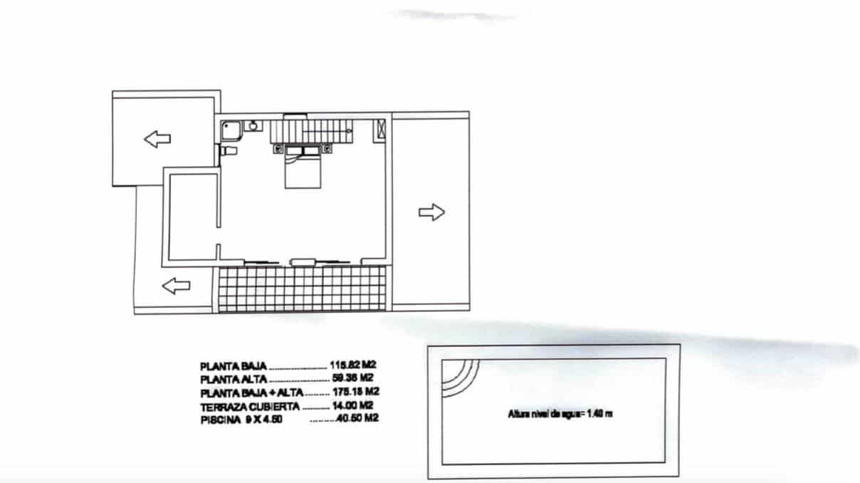 3 soveværelse Villa til salg i Arenas med swimmingpool garage - € 468.000 (Ref: 8813341)