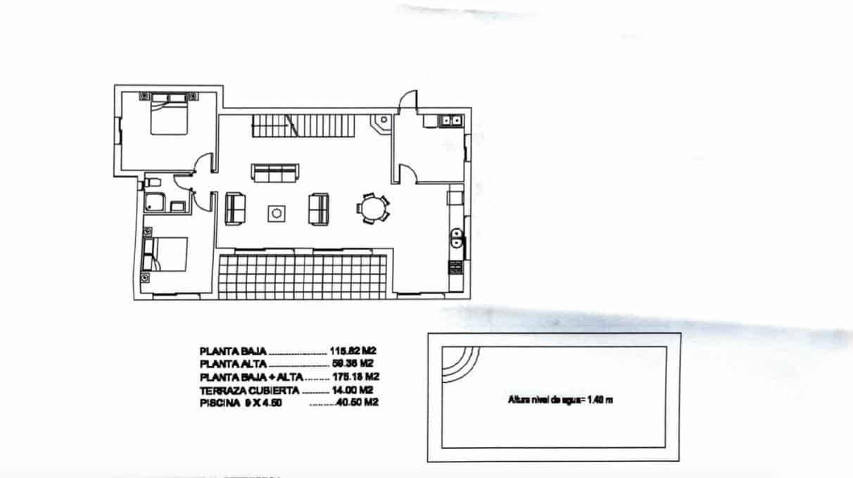 3 soveværelse Villa til salg i Arenas med swimmingpool garage - € 468.000 (Ref: 8813341)