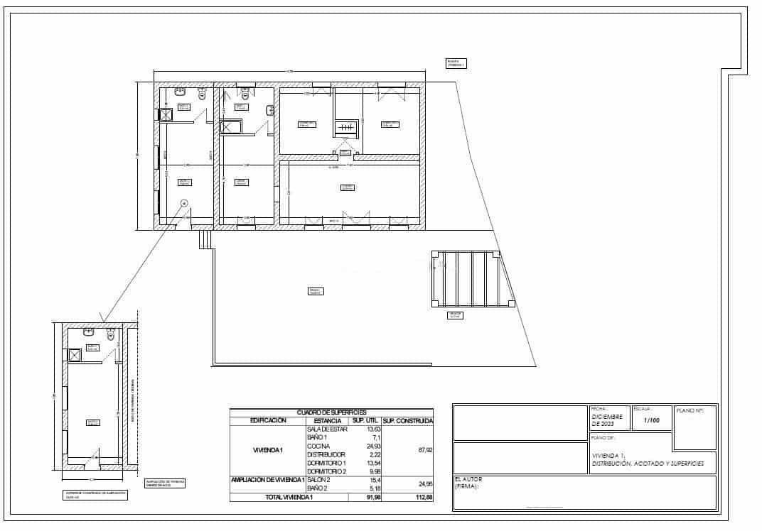 5 soveværelse Finca/Landehus til salg i Villanueva de la Concepcion med swimmingpool - € 695.000 (Ref: 9143555)