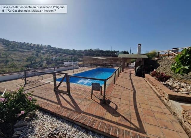 3 chambre Finca/Maison de Campagne à vendre à Casabermeja avec piscine - 450 000 € (Ref: 9543684)