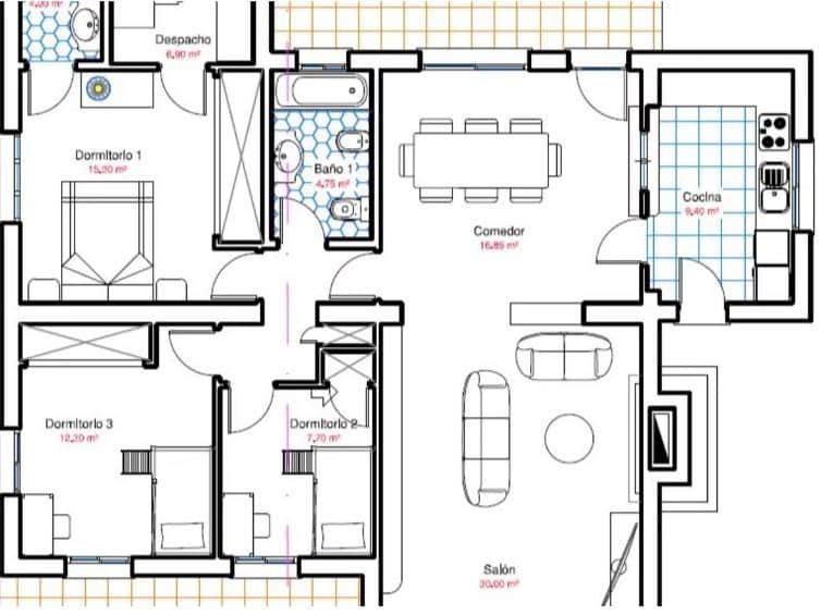 3 chambre Finca/Maison de Campagne à vendre à Casabermeja avec piscine - 450 000 € (Ref: 9543684)