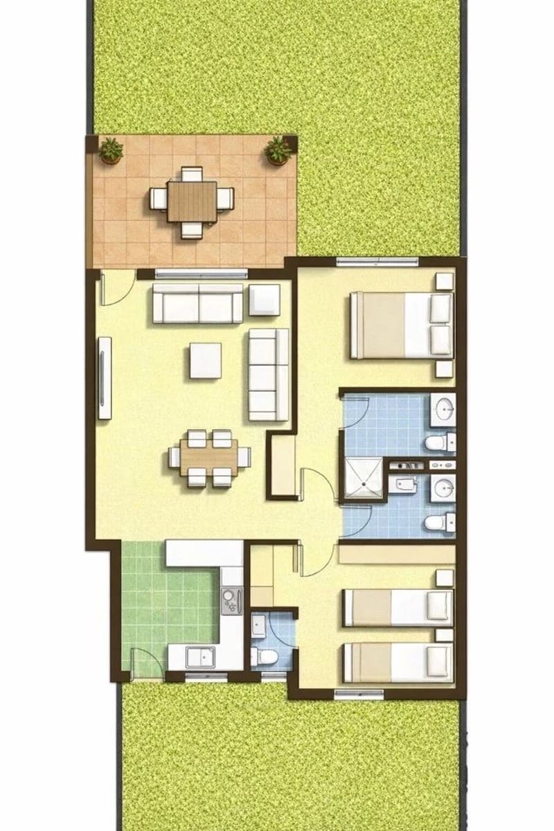 2 quarto Apartamento para venda em Torrevieja com piscina garagem - 255 000 € (Ref: 10008151)