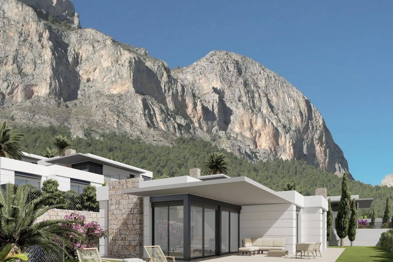 Chalet de 3 habitaciones en Polop en venta con garaje - 495.000 € (Ref: 8932056)