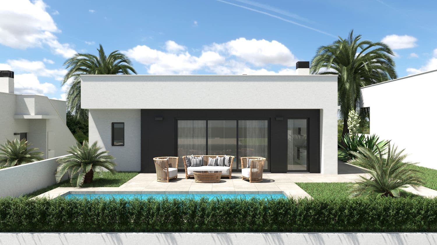 3 soveværelse Villa til salg i Condado de Alhama med swimmingpool garage - € 299.000 (Ref: 9097834)