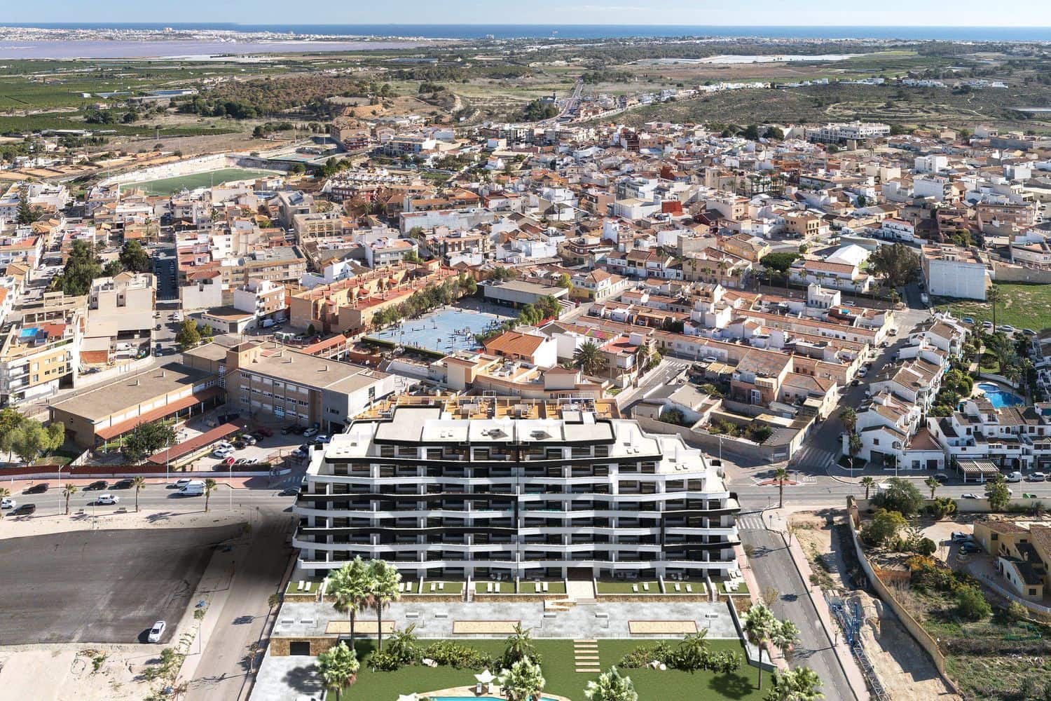 2 makuuhuone Huoneisto myytävänä paikassa San Miguel de Salinas mukana uima-altaan 
autotalli - 219 000 € (Ref: 9230729)