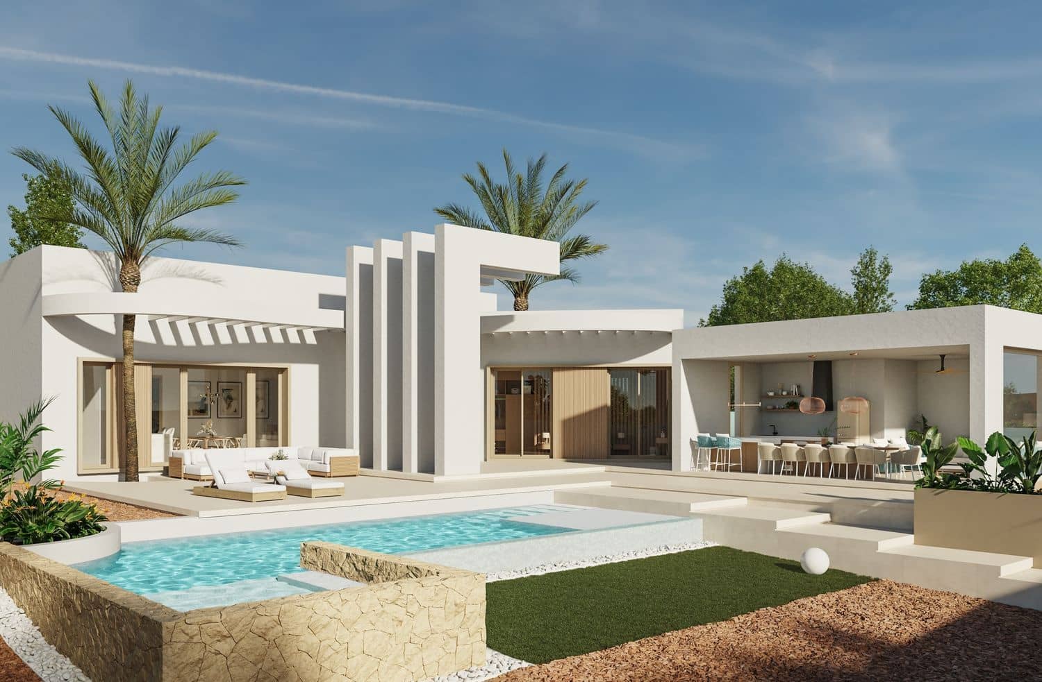 Chalet de 4 habitaciones en Algorfa en venta con piscina garaje - 995.000 € (Ref: 9371311)