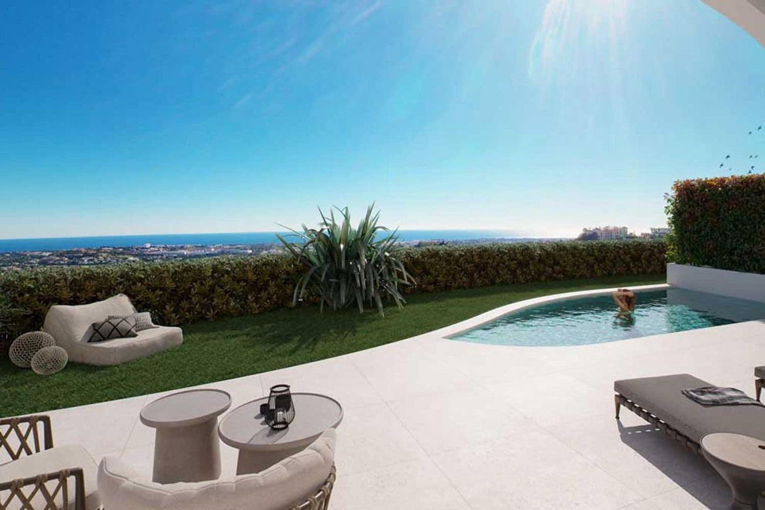 2 sypialnia Apartament na sprzedaż w La Quinta z basenem garażem - 1 299 000 € (Ref: 9554390)