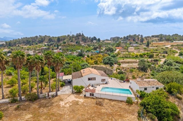 4 camera da letto Finca/Casa di Campagna in vendita in La Nucia Pueblo  , La Nucia con piscina garage - 795.000 € (Rif: 9856318)