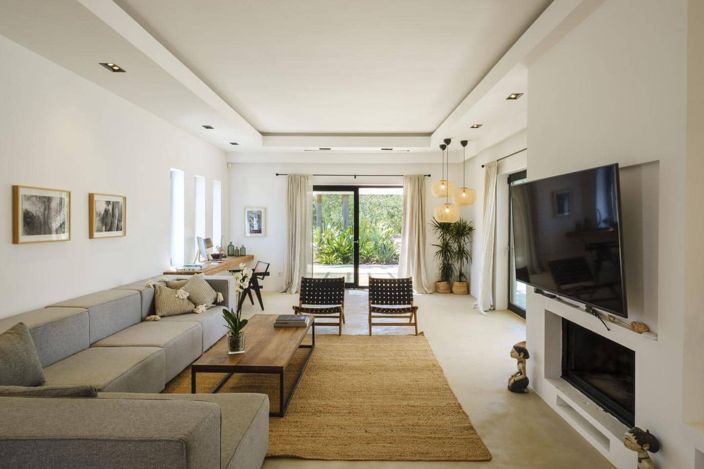 Villa/Maison de 4 chambres à louer à Ibiza ville avec piscine garage - 18 000 € (Ref: 5742789)