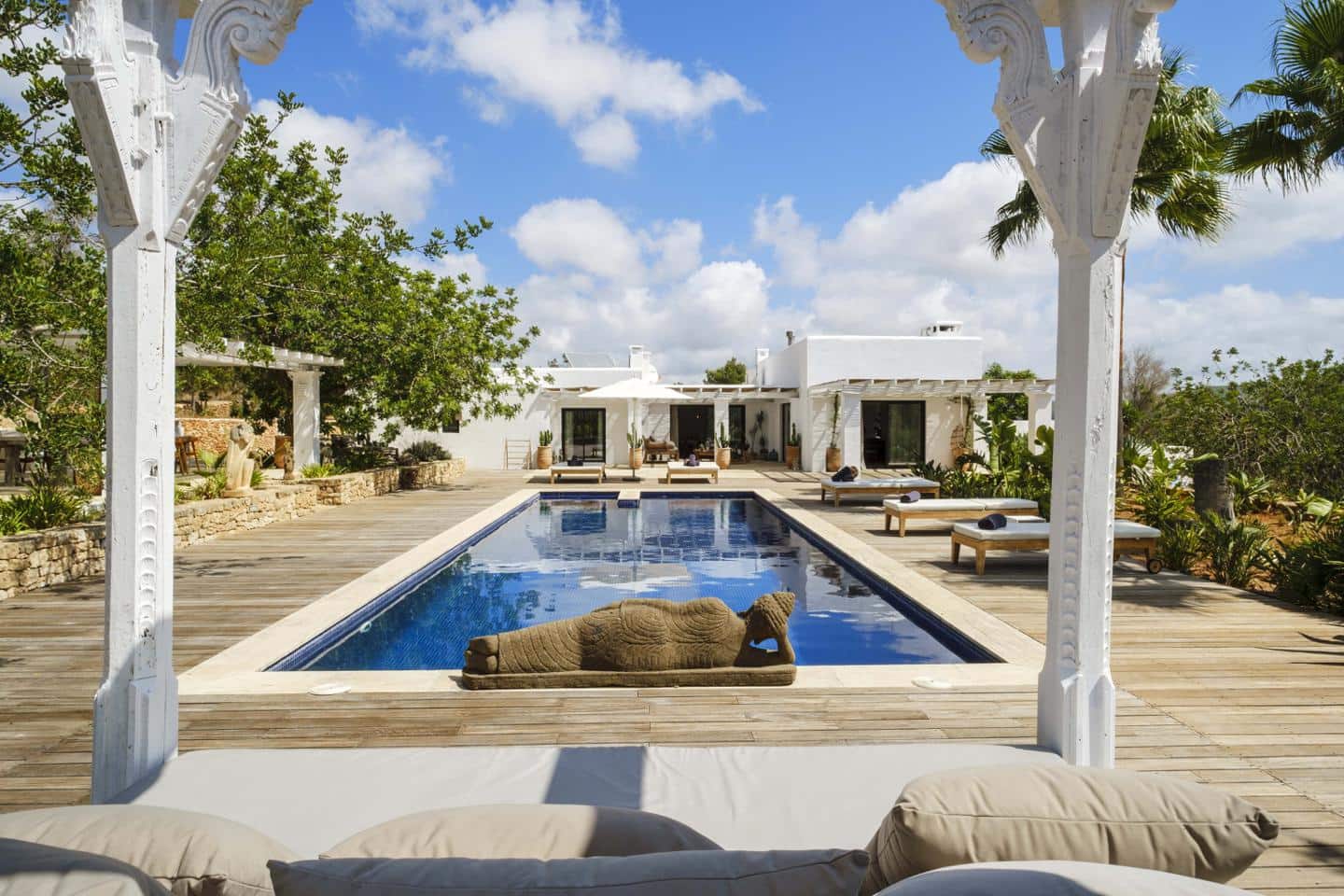 Villa/Maison de 4 chambres à louer à Ibiza ville avec piscine garage - 18 000 € (Ref: 5742789)