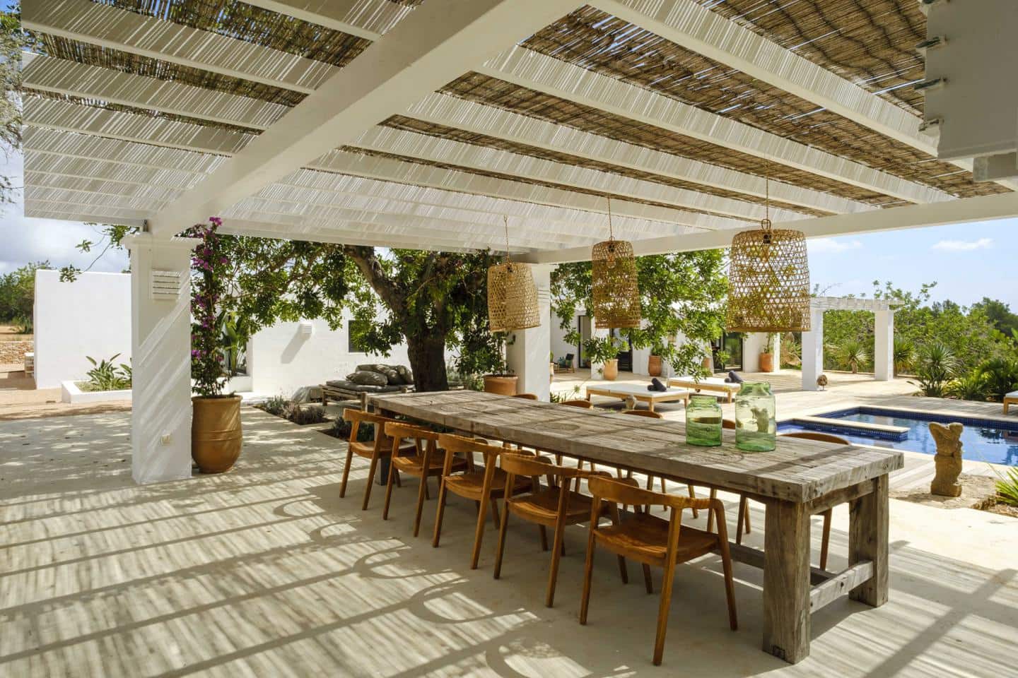 Villa/Maison de 4 chambres à louer à Ibiza ville avec piscine garage - 18 000 € (Ref: 5742789)