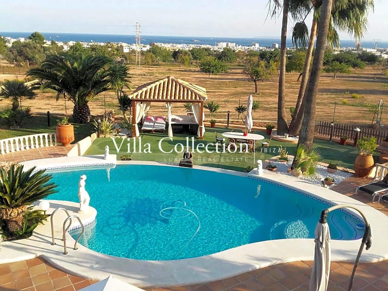 6 sypialnia Willa na sprzedaż w Miasto Ibiza / Eivissa z basenem garażem - 2 700 000 € (Ref: 5803930)