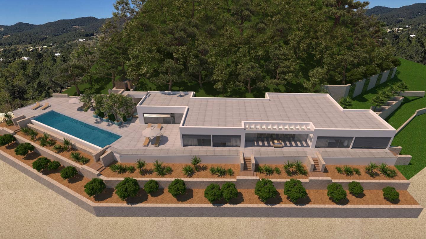 5 Zimmer Villa zu verkaufen in Ibiza / Eivissa Stadt mit Pool Garage - 8.925.000 € (Ref: 6419476)