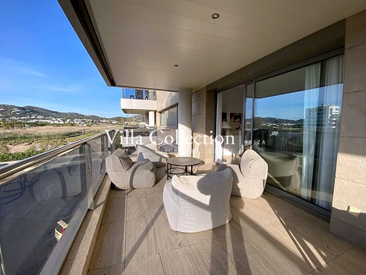 3 sypialnia Mieszkanie do wynajęcia w Miasto Ibiza / Eivissa z basenem garażem - 7 400 € (Ref: 7921469)