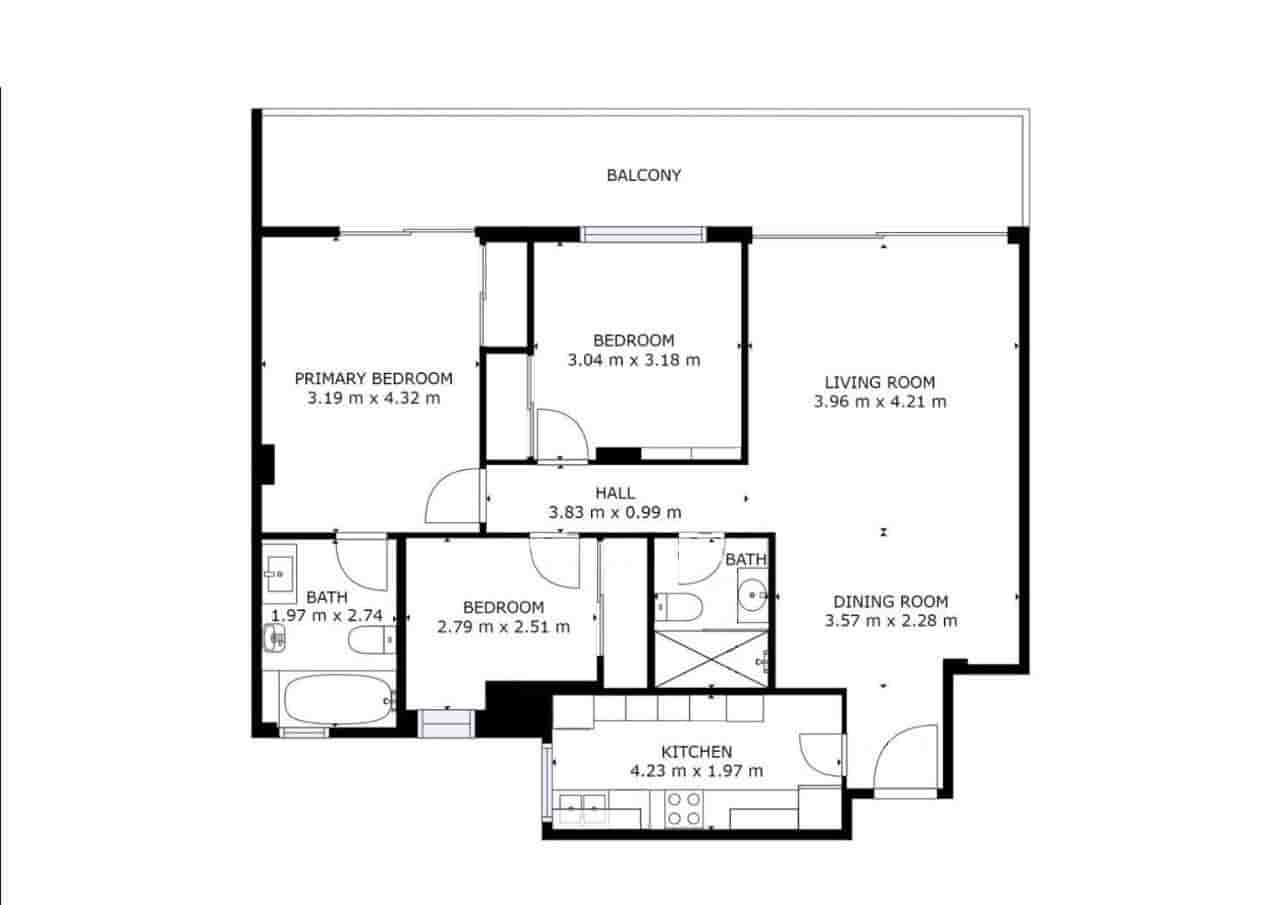 3 sypialnia Mieszkanie do wynajęcia w Miasto Ibiza / Eivissa z basenem garażem - 7 400 € (Ref: 7921469)