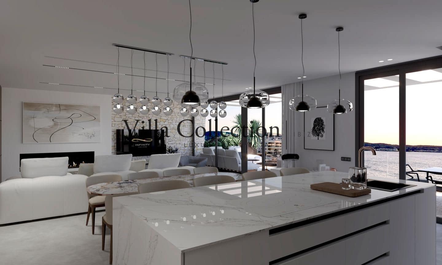 3 slaapkamer Flat te koop in Ibiza dorp met zwembad - € 2.270.000 (Ref: 8885567)