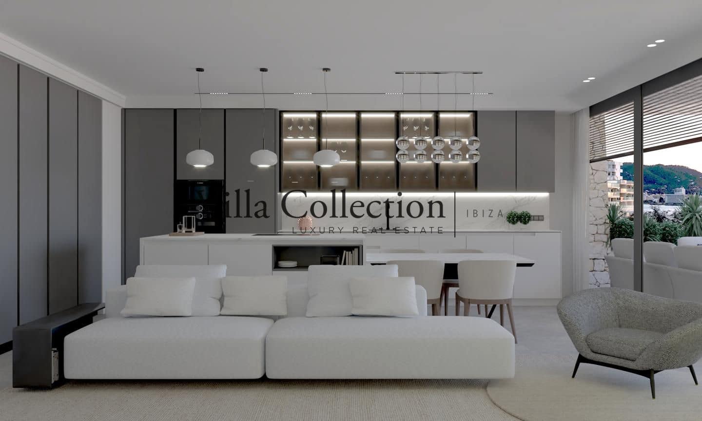 1 sypialnia Mieszkanie na sprzedaż w Miasto Ibiza / Eivissa z basenem - 530 000 € (Ref: 8893476)