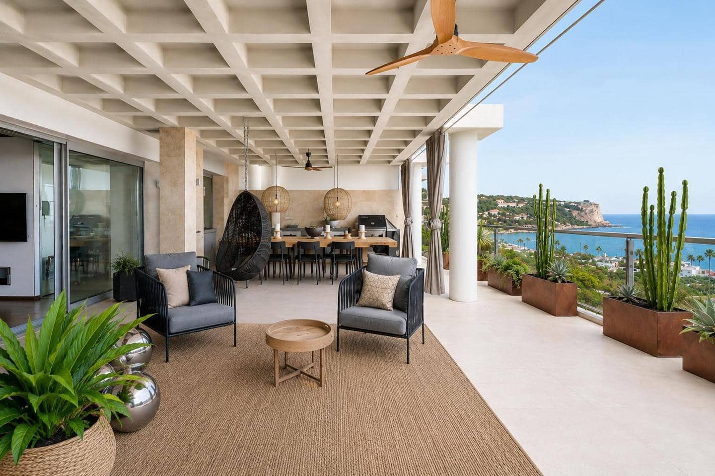 3 slaapkamer Flat te huur in Ibiza dorp met zwembad - € 15.000 (Ref: 8934589)