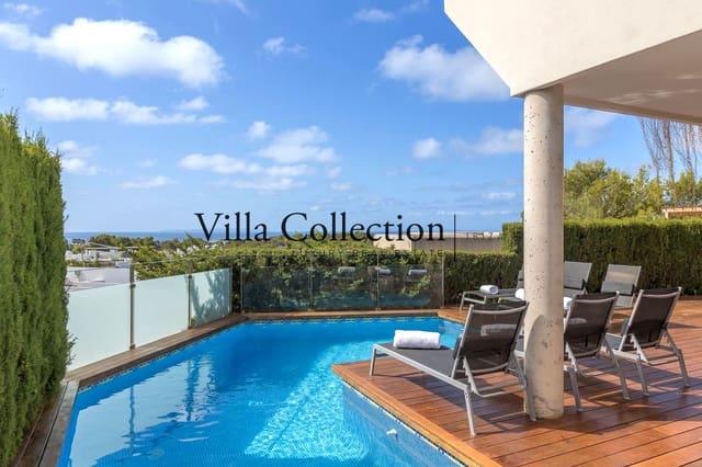 Chalet de 4 habitaciones en Cap Martinet, Ibiza / Eivissa ciudad en alquiler vacacional con garaje - 10.600 € (Ref: 9024403)