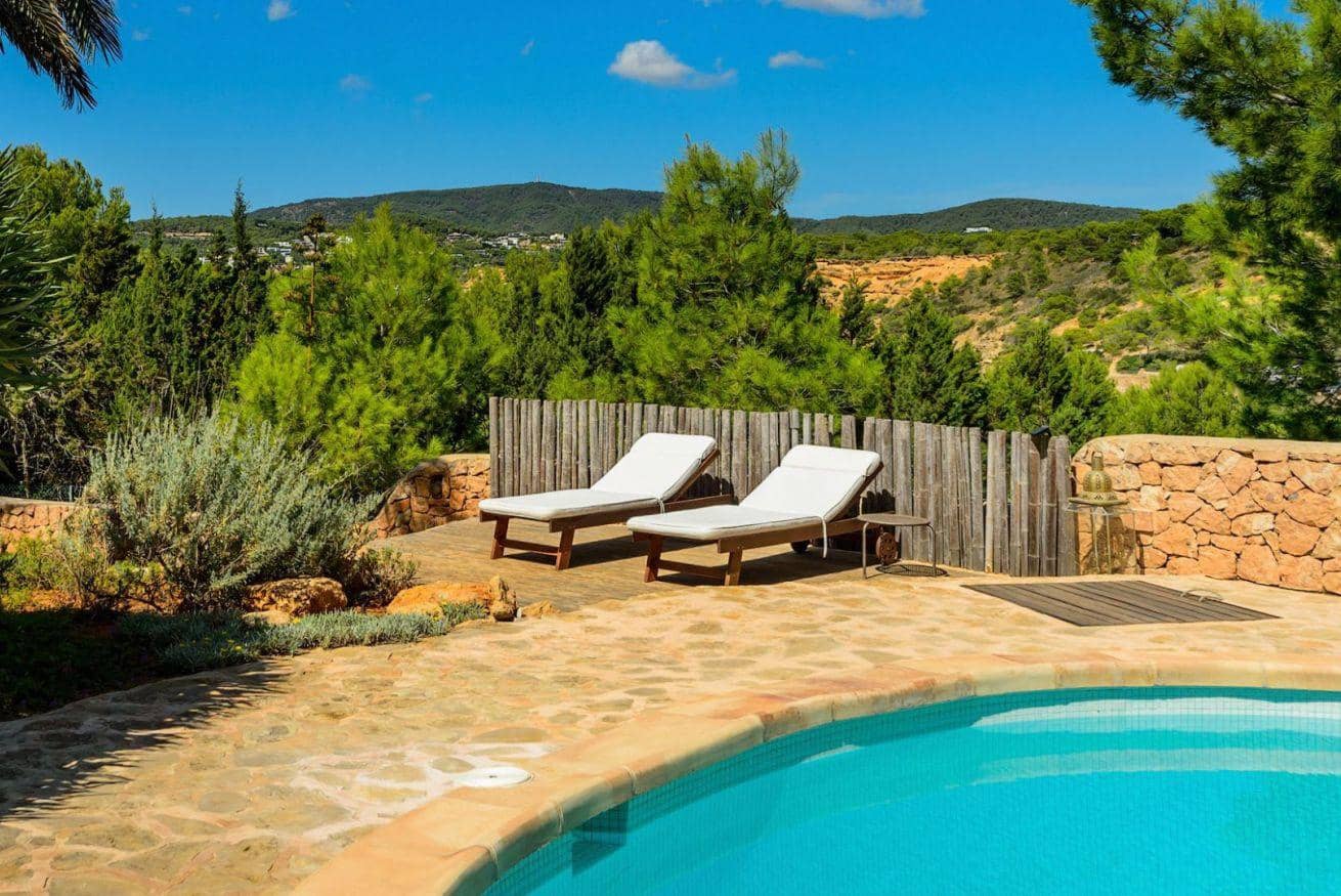 Villa/Maison de 3 chambres de location de vacances à Ibiza ville avec piscine - 11 000 € (Ref: 9064972)