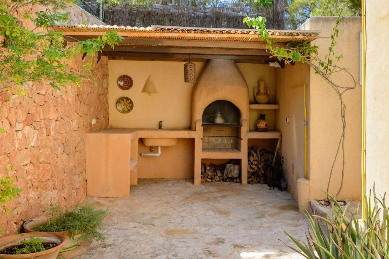 Villa/Maison de 3 chambres de location de vacances à Ibiza ville avec piscine - 11 000 € (Ref: 9064972)